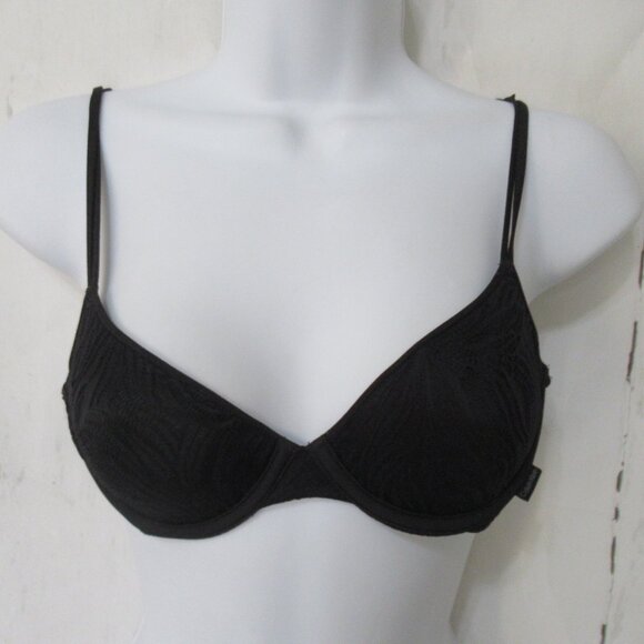 Calvin Klein Bra 32A Black Underwire - Picture 1 of 5